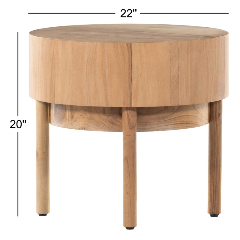 Atmore Solid Wood End Table
