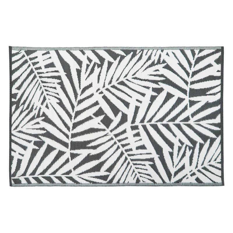 Geometric Indoor / Outdoor Area Rug, Rectangle 133 x 190cm