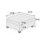 Repose-pieds de salon en tissu 1pc