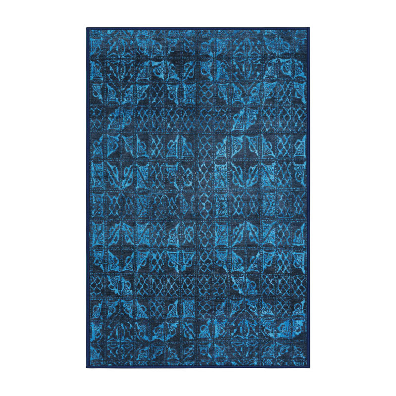 Abstract Indoor Rug, Rectangle 2' x 3'