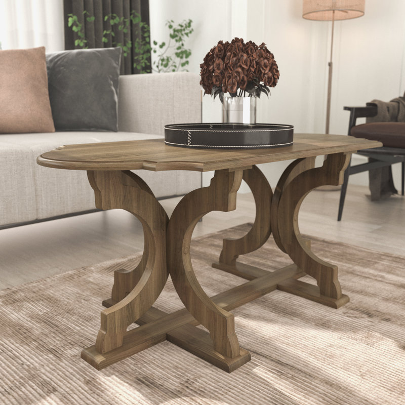 Table basse Vesely Saylor, Chêne antique