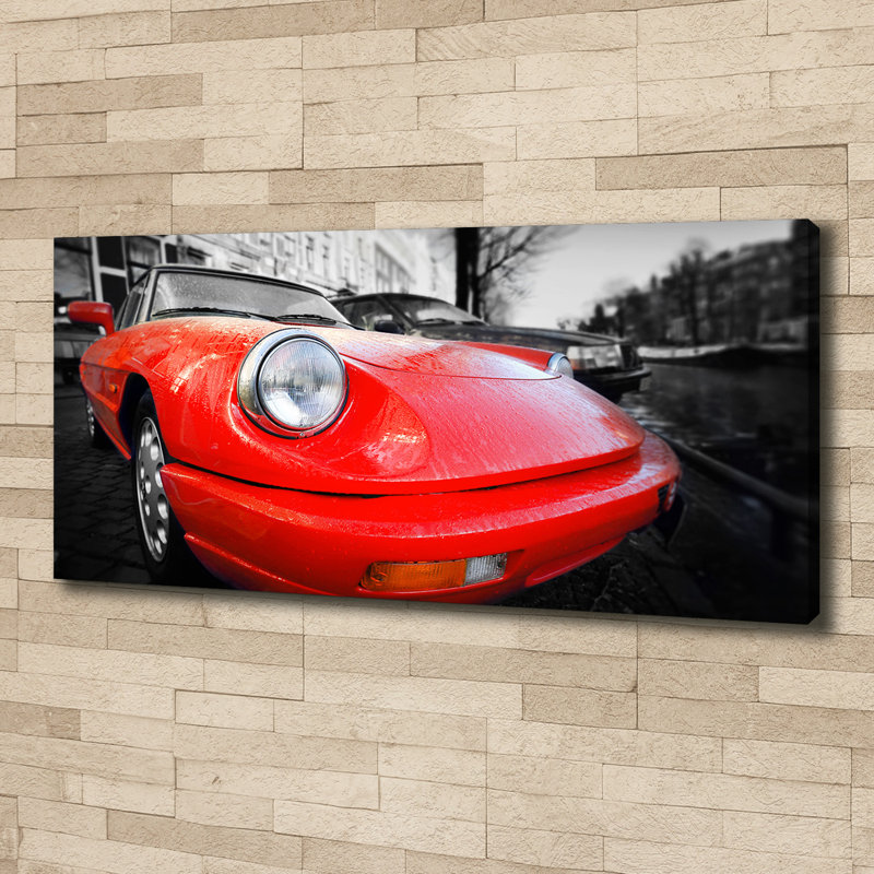Classic Car - Wrapped Canvas Print