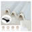Antonino Linen Textured Blackout Tie Up Curtains Double Layer Thermal Insulated Lined Balloon Roman Shade-750873880-714693488