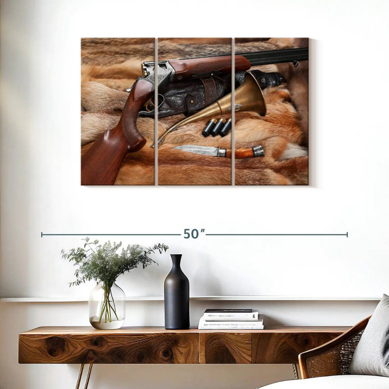 Senne Hunting Things, 24" H x 38" W