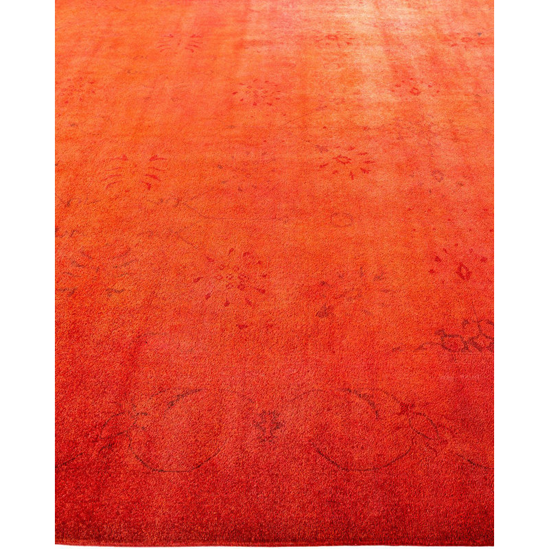 Cyrita One-of-a-Kind 9' 2" X 12' 4" Hand Knotted Area Rug