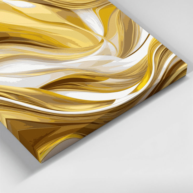 Art numérique sur toile, abstraction numérique 57, H 16 po x l 16 po