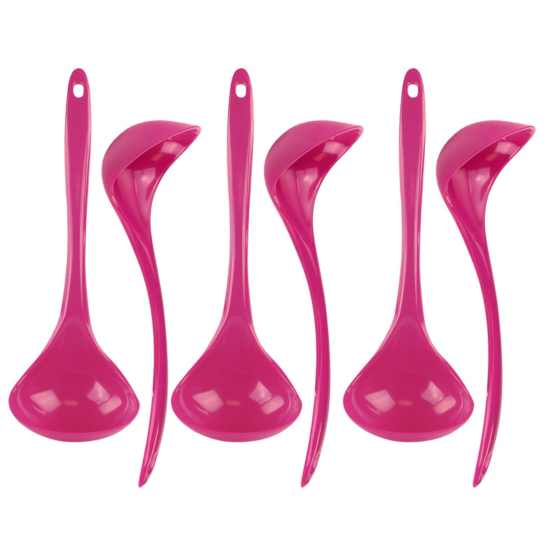 Ensemble de 6 louches en mélamine Reston Lloyd, Magenta