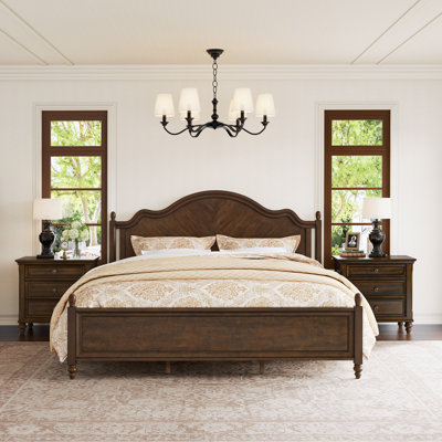 Modern Solid Wood Bedroom Set