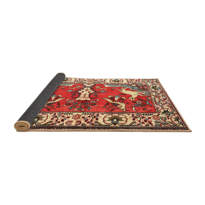 Tapis rouge à motif sud-ouest, Rond 6 pi