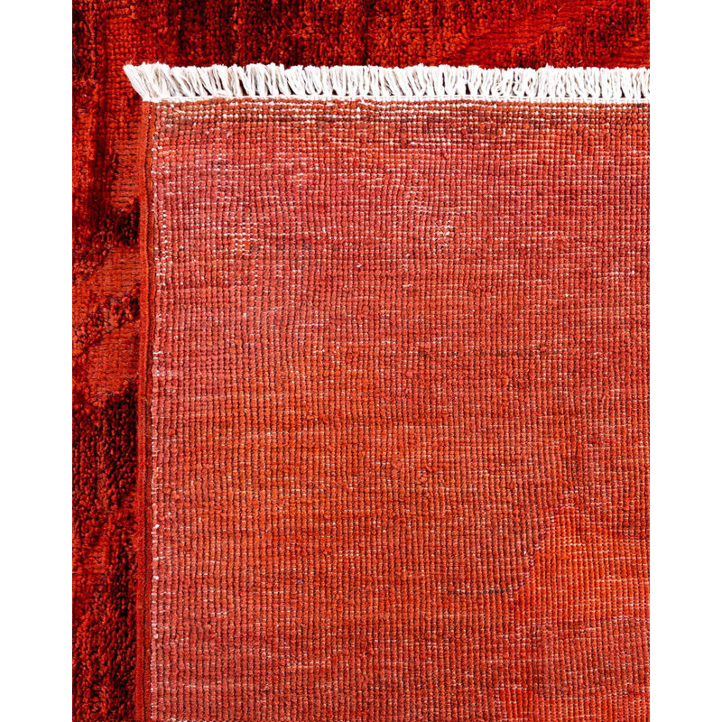 Overyed One-of-a-Kind Rectangle 9'10" X 13'4" Hand Knotted Area Rug
