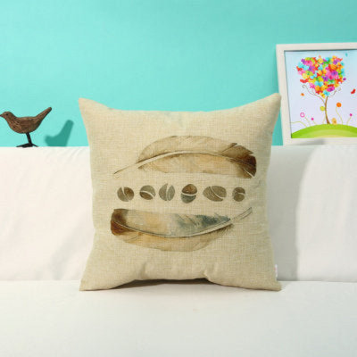 Stones And Feathers Pillow 