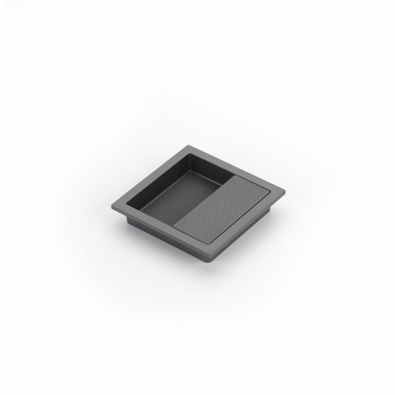 Schaub MODO Cabinet Recessed Pull 3-7/8", Matte Black