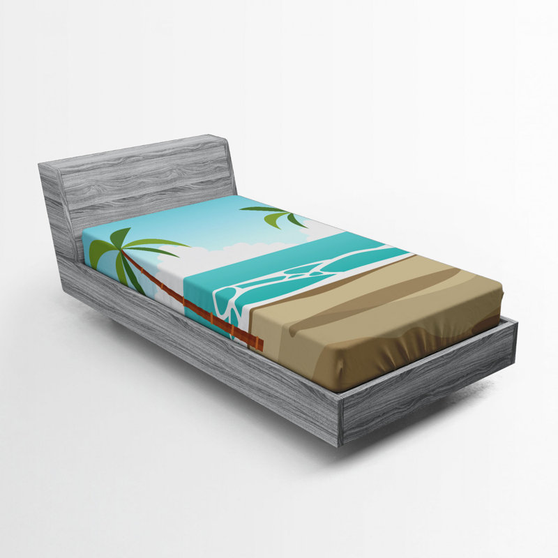 Microfiber Fitted Sheet, Twin Fitted Sheet