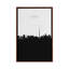 Dublin, Ireland City Skyline by Ayse Deniz Akerman - Print on Canvas-63929792-63929798