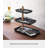 Yamazaki Home Three-Tier Accessory Tray, Steel-105506840