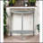 Justino Natural Oak & Gray Finish Console Table
