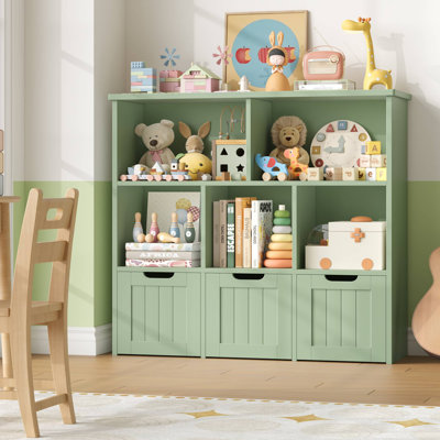 Boîte à jouets et organisateur l 39,4 po x H 35,4 po Kalb