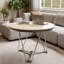 Table basse moderne réglable en granit-2078416441