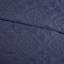 Ensemble de couvre-lit matelassé réversible 3 pièces en polyester, bleu marine, grand lit/queen-136110697-136110699