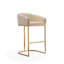 Tabouret de comptoir en métal