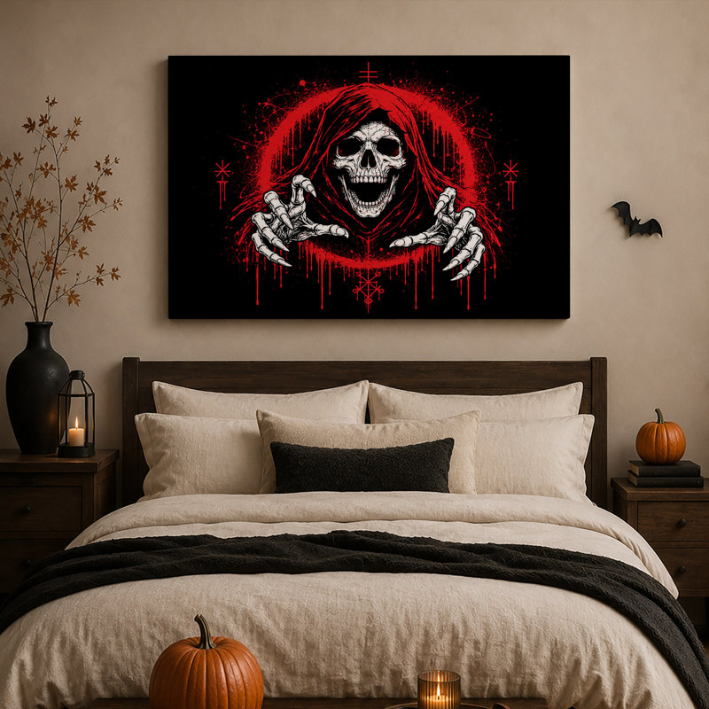 Art mural sur toile à capuchon, 24"H x 36"W