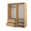 Gulbahar 2 Door Manufactured Wood Wardrobe-595109361