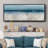 Abstract Sky- Framed Canvas