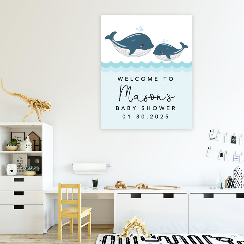Panneau de bienvenue pour fête de naissance