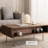 Black walnut all-solid wood coffee table