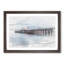 A Pier at Sunset in Abstract - Picture Frame Graphic Art Print-55629756-55629757