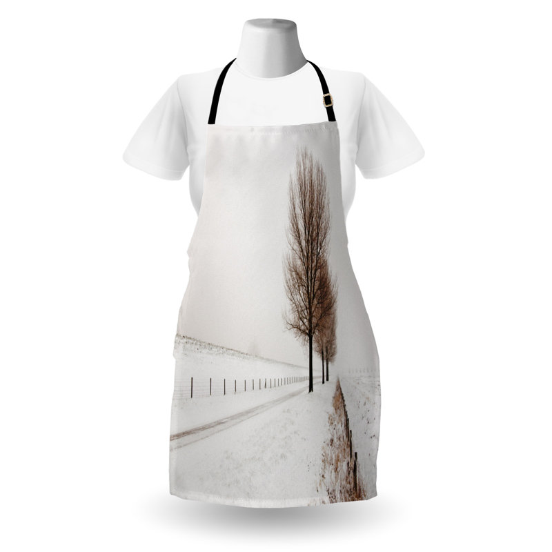 No Pattern Bib Apron