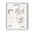 White Single Picture Framed