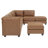Angelamaria Faux Leather L-Shaped Sectional-672938797