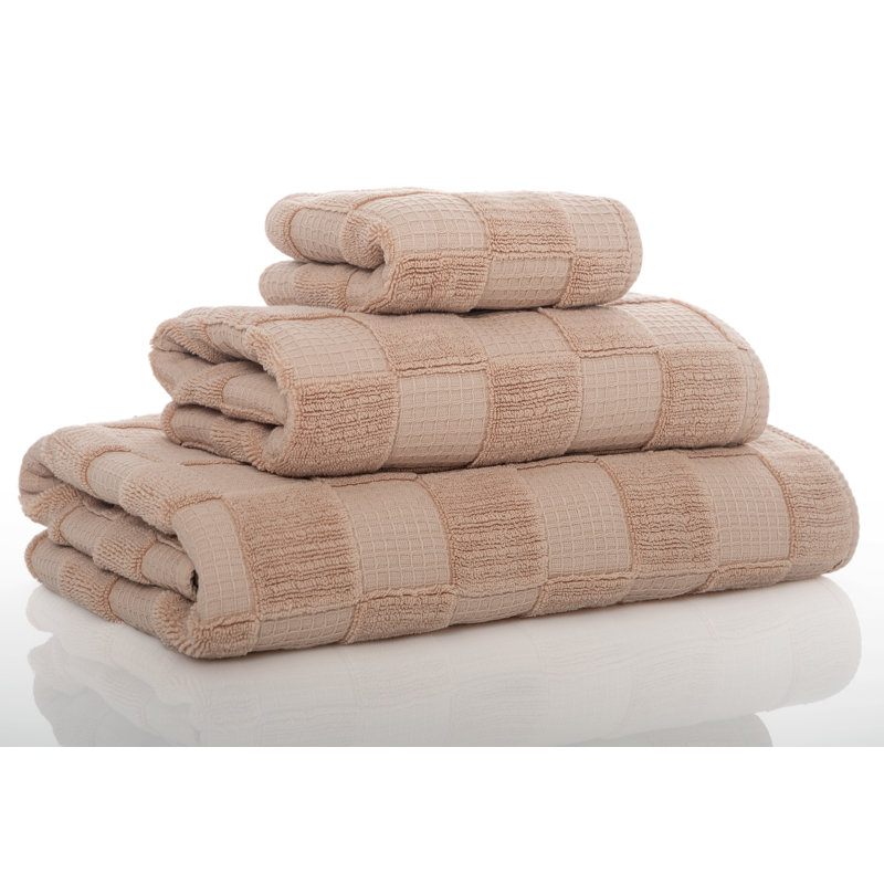 Chess Washcloth, Linen