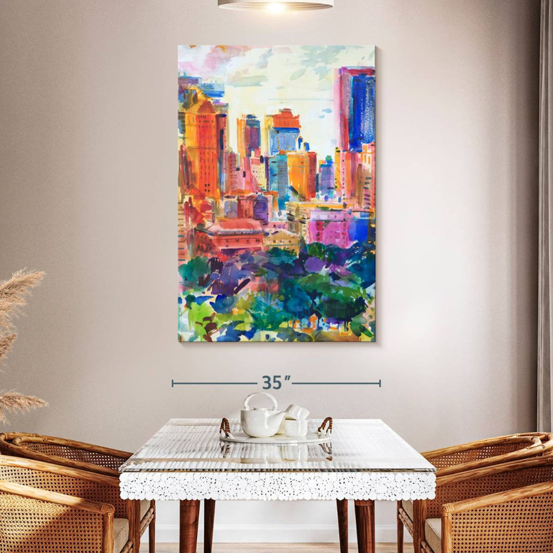 Aime Central Park West, 51" H x 34" W