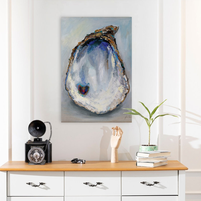 Amour d'huître contemporain et BCBG, H 24 po x l 16 po
