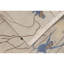 Saru Area Rug in Chocolate Brown/Walnut/Ivory/Cobalt Blue-1059751349