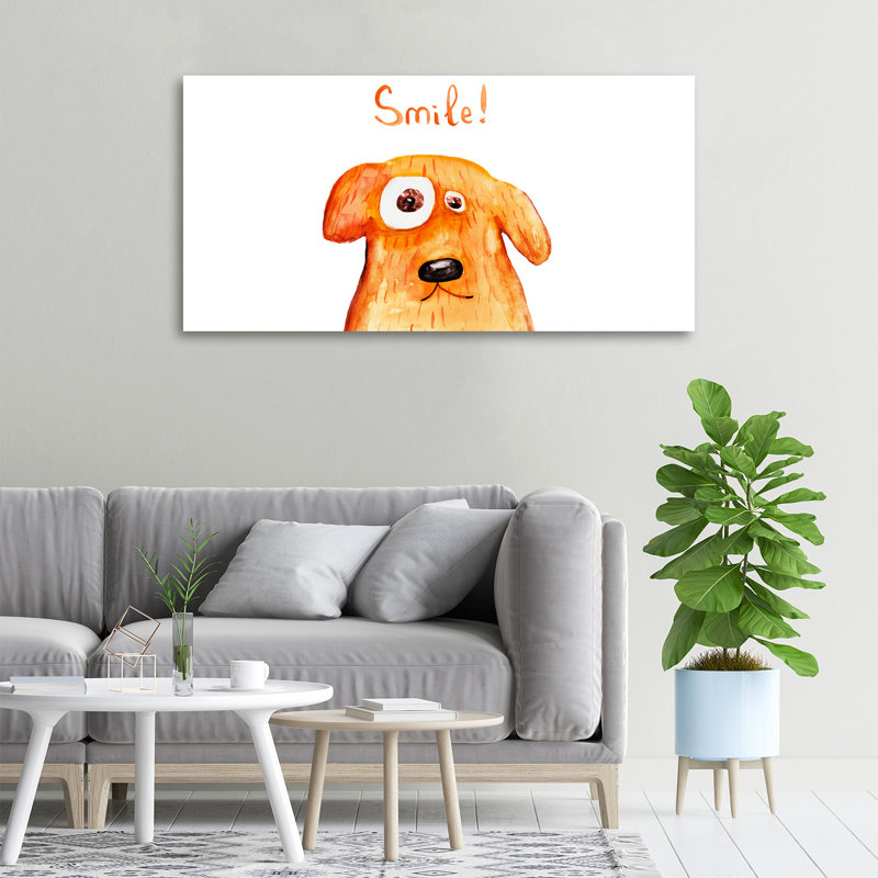 Dog - No Frame Print on Canvas