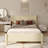 Queen Size Solid Wood Platform Bed Frame with Headboard, No Box Spring Required-327434465