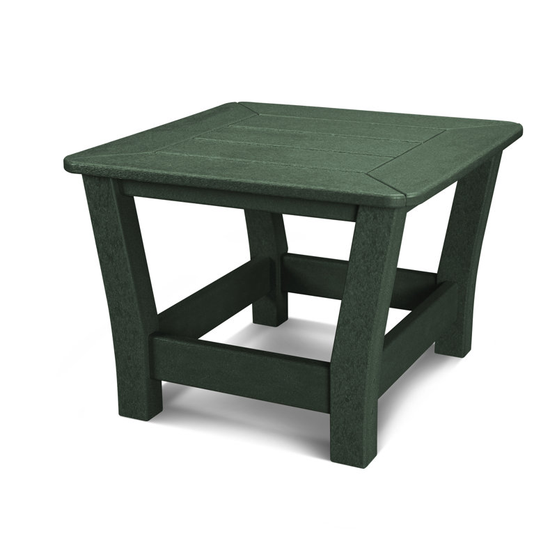 Table de bout POLYWOOD Harbor Slat, Vert