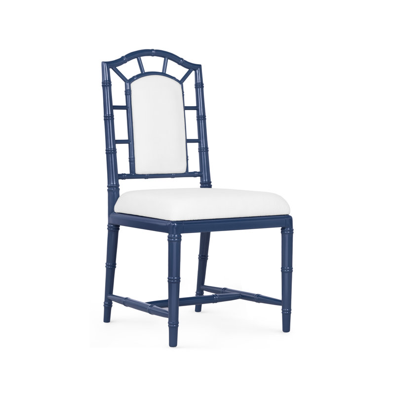 Delia Upholstered Dining Chair, Midnight Blue