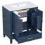 Ensemble de meuble-lavabo sur pied 30 pouces