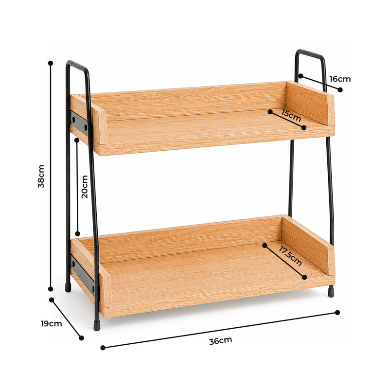 Freestanding Spice Rack