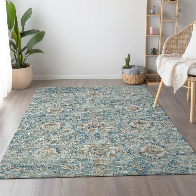 Tapis de qualité supérieure lavable à la machine Alliah AMF95, Rectangulaire 3 pi x 5 pi