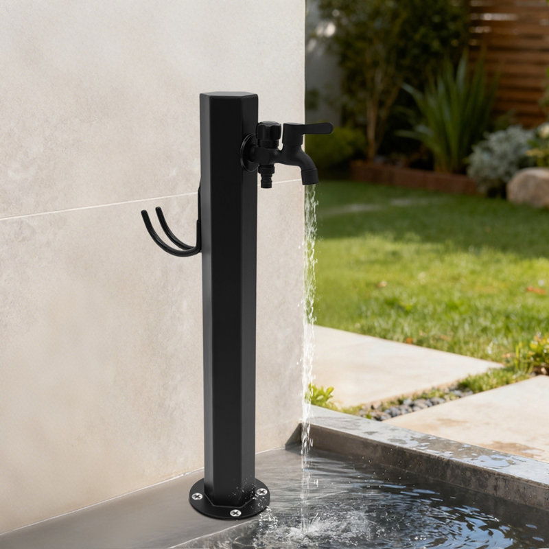 304 Stainless Steel Outdoor Garden Water Faucet Column Stand
