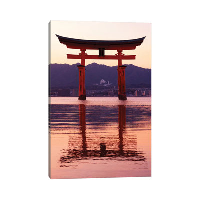 " Sunset Of Torii Gate In Miyajima II " by Philippe Hugonnard
