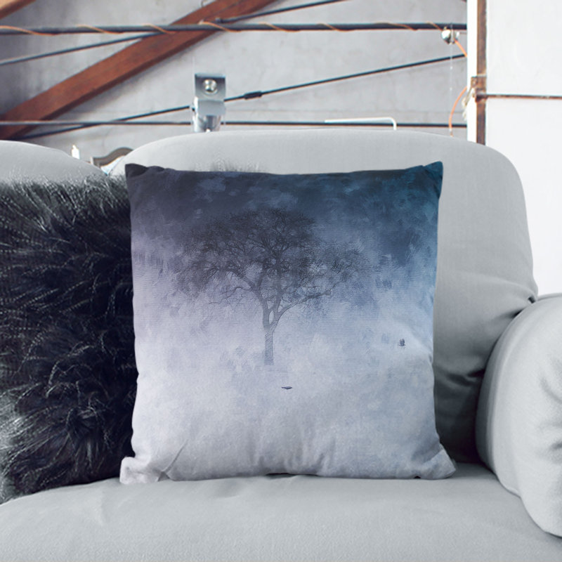 Square Cushion, 55cm H x 55cm W x 20cm D, Black