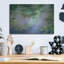 Art mural en métal «Blue Lily 3» par Julia Purinton-106417029