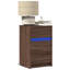 Dawens 38cm W Manufactured Wood Bedside Table-2104830970
