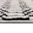 Linkage Casual Geometric Polyester Machine Washable Knitted Bath Mat-94230209-94230210
